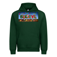 Forest Green christmas believe license plate Urban Hoodie - BundleAndBundleShop