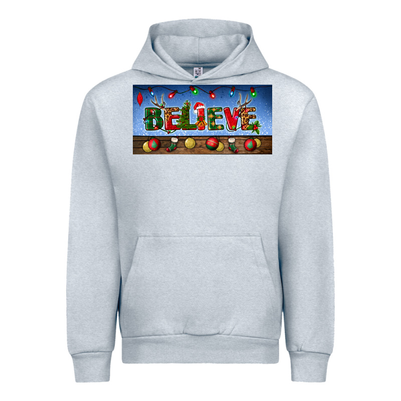 Christmas Believe License Plate Urban Hoodie by BundleAndBundleShop | Teevron