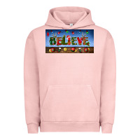 Pigment Salmon christmas believe license plate Urban Hoodie - BundleAndBundleShop