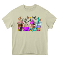Mossy lash hustler coffee cups Heavy Core Tee - AdoDesignShop