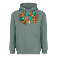 Sage gobble gobble yall Heavyweight Hoodie - CowGirlArtShop