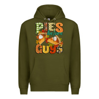 Army Green pies before guys Premium Hoodie - CowGirlArtShop