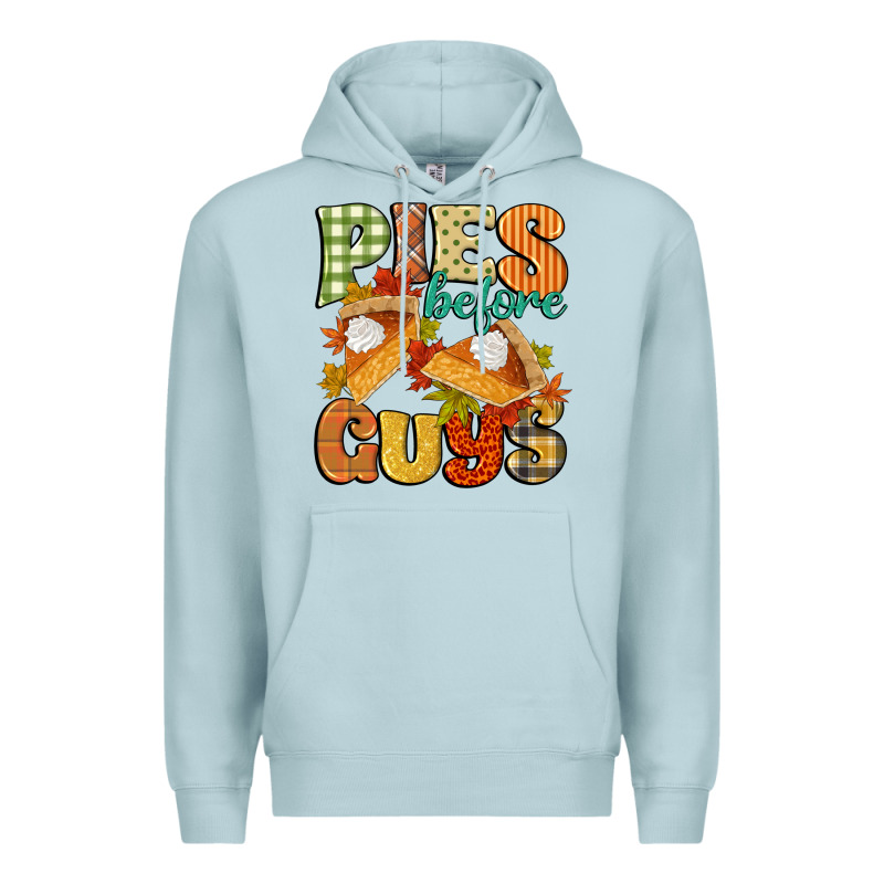 Pies Before Guys Premium Hoodie by CowGirlArtShop | Teevron