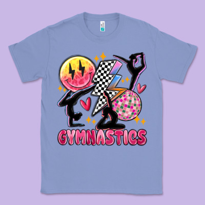 Retro Gymnastics Classic Tee Designed By Maliassmallbusiness