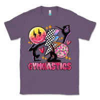 Lavender retro gymnastics Classic Tee - MaliasSmallBusiness