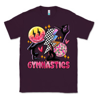 Plum retro gymnastics Classic Tee - MaliasSmallBusiness