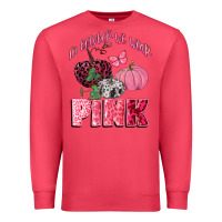 Cardinal in october we wear pink Premium Sweatshirt - CowGirlArtShop