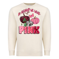 Sandshell in october we wear pink Premium Sweatshirt - CowGirlArtShop
