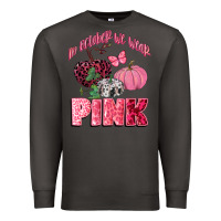 Smoke in october we wear pink Premium Sweatshirt - CowGirlArtShop