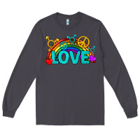 Western Lgbtq+ Love Rainbow Long Sleeve Tee | Teevron