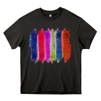 Asphalt Colored Jute Brush Strokes Heavy Core Tee - Bettercallsaul