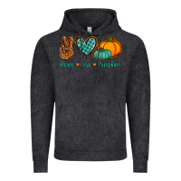 Vintage Black peace love pumpkins Vintage Hoodie - Jasminsmagicworld