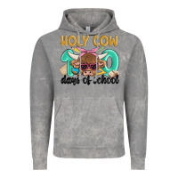 Cloud Rock holy cow 100 days of school Vintage Hoodie - MaliasSmallBusiness