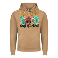 Vintage Camel holy cow 100 days of school Vintage Hoodie - MaliasSmallBusiness