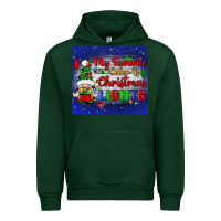 Forest Green my favorite color is Christmas lights Urban Hoodie - BundleAndBundleShop