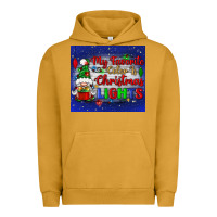 Pigment Peanut Butter my favorite color is Christmas lights Urban Hoodie - BundleAndBundleShop