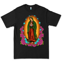 Black our lady of guadalupe Premium Tee - JahusDesignShop