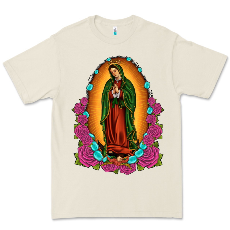 Our Lady Of Guadalupe Premium Tee by JahusDesignShop | Teevron
