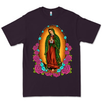 Plum our lady of guadalupe Premium Tee - JahusDesignShop