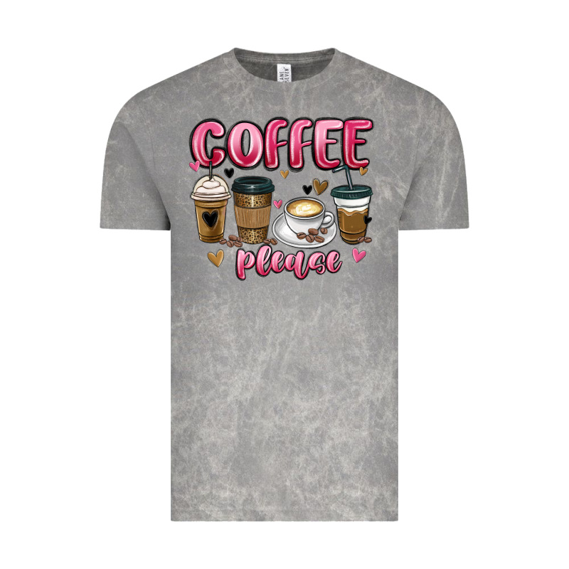 Coffee Please Vintage Tee by MaliasSmallBusiness | Teevron