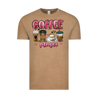 Vintage Coffee coffee please Vintage Tee - MaliasSmallBusiness