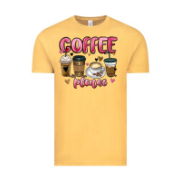 Vintage Mustard coffee please Vintage Tee - MaliasSmallBusiness