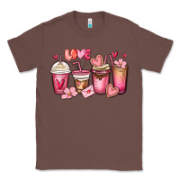 Chestnut valentines day coffee cups Classic Tee - MaliasSmallBusiness