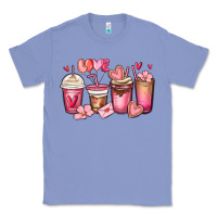 Colony Blue valentines day coffee cups Classic Tee - MaliasSmallBusiness