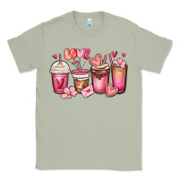 Matcha valentines day coffee cups Classic Tee - MaliasSmallBusiness