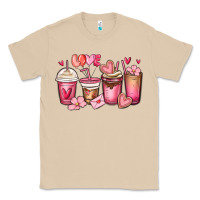 Mushroom valentines day coffee cups Classic Tee - MaliasSmallBusiness