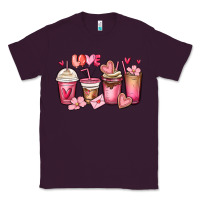 Plum valentines day coffee cups Classic Tee - MaliasSmallBusiness