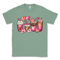 Sage valentines day coffee cups Classic Tee - MaliasSmallBusiness