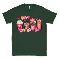 Sports Green valentines day coffee cups Classic Tee - MaliasSmallBusiness