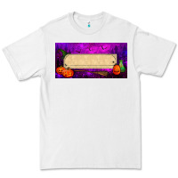 White halloween witch custom license plate Premium Tee - BundleAndBundleShop