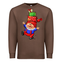 Chestnut cute christmas gnome Premium Sweatshirt - CowGirlArtShop