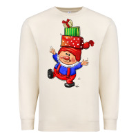 Sandshell cute christmas gnome Premium Sweatshirt - CowGirlArtShop