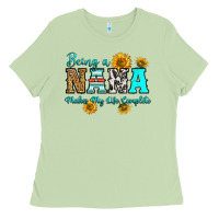 Matcha being nana makes my life complete Ladies Tee - RanaPortraitStore