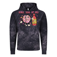 Cloud Black will you be my Vintage Hoodie - MaliasSmallBusiness