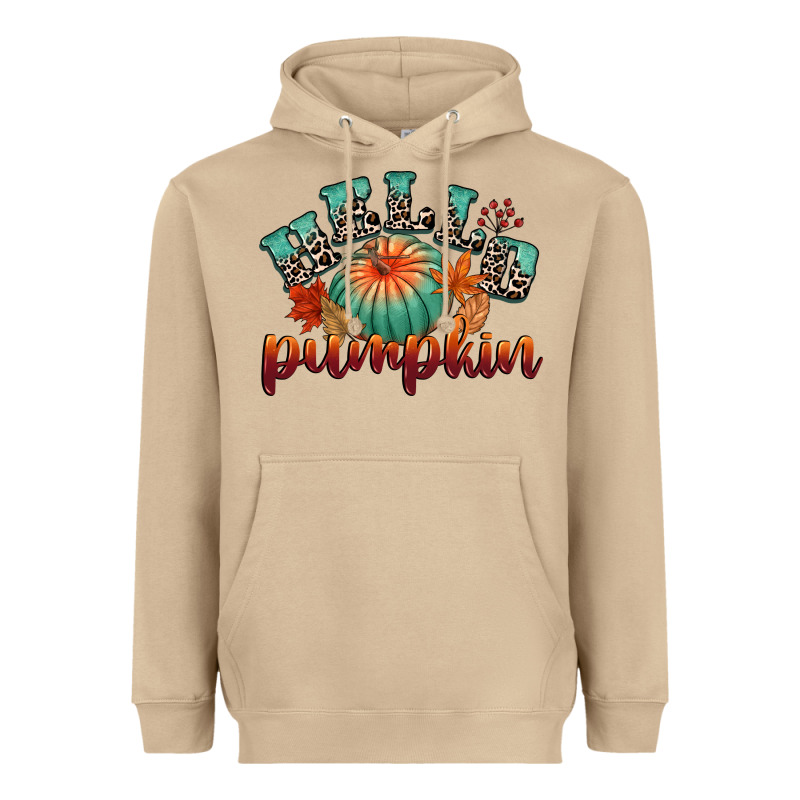 Hello Pumpkin Heavyweight Hoodie by CowGirlArtShop | Teevron