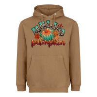 Toasted Coconut hello pumpkin Heavyweight Hoodie - CowGirlArtShop