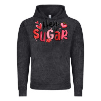 Vintage Black hey sugar valentines day Vintage Hoodie - MaliasSmallBusiness