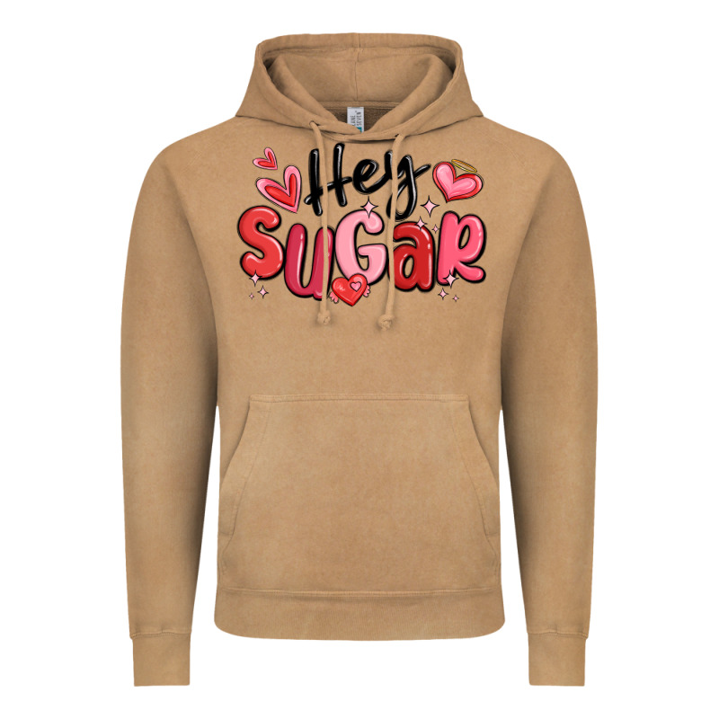 Hey Sugar Valentines Day Vintage Hoodie by MaliasSmallBusiness | Teevron