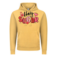 Vintage Mustard hey sugar valentines day Vintage Hoodie - MaliasSmallBusiness