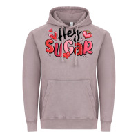Vintage Zinc hey sugar valentines day Vintage Hoodie - MaliasSmallBusiness