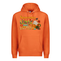 Carrot leaves and lattes Premium Hoodie - CowGirlArtShop