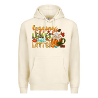 Tofu leaves and lattes Premium Hoodie - CowGirlArtShop