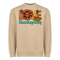 Mushroom love thanksgiving bbs Heavyweight Sweatshirt - BundleAndBundleShop