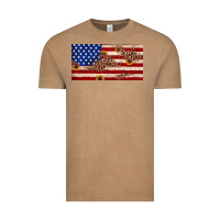 Vintage Coffee American flag leopard sunflower Vintage Tee - JahusDesignShop