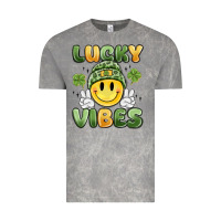 Cloud Rock lucky vibes Vintage Tee - MaliasSmallBusiness