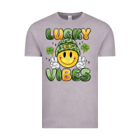Vintage Zinc lucky vibes Vintage Tee - MaliasSmallBusiness